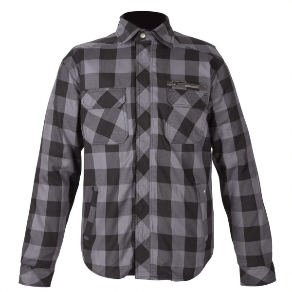 Spada Spada Maine Jacket Black And Grey Check Shirt